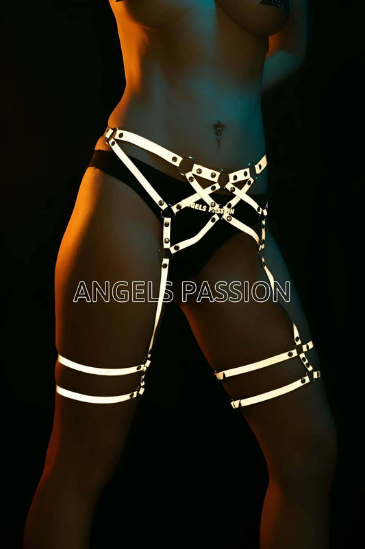 Glow in the Dark Garter - Reflective Garter Harness