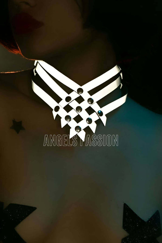 Sexy Glow in the Dark Choker - Reflective Choker