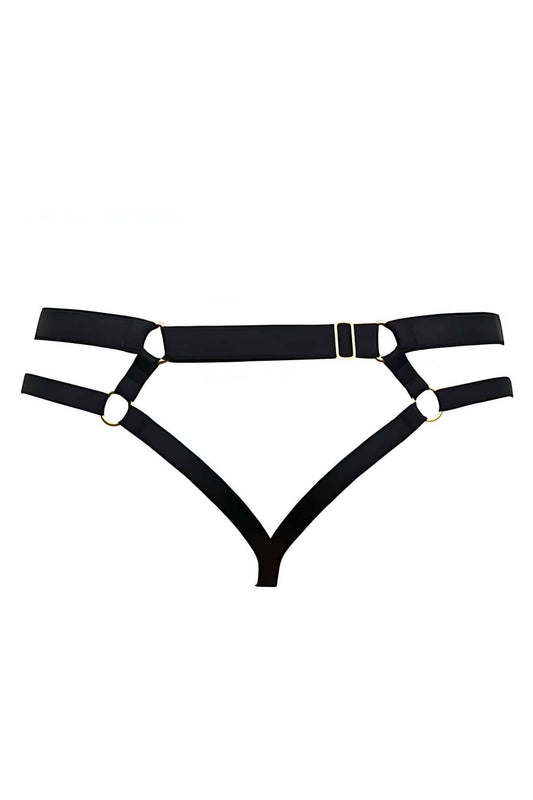 Sexy Harness String with Private Area Open