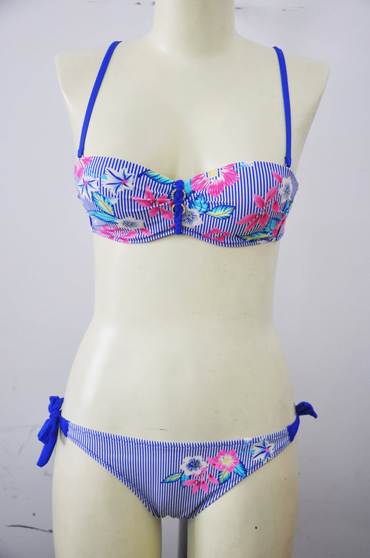 Elegant Swimsuit – Tropical Bloom