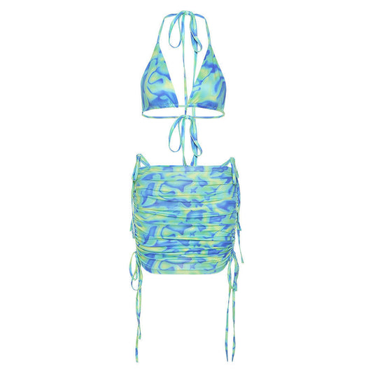 Marbella Mirage Bikini & Skirt Set