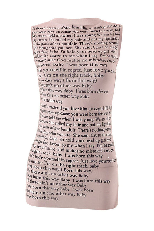 Born this Way Sleeveless Top