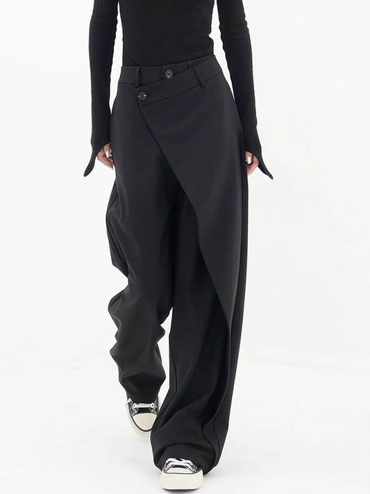Maddy™ | Asymmetrical Baggy Pants
