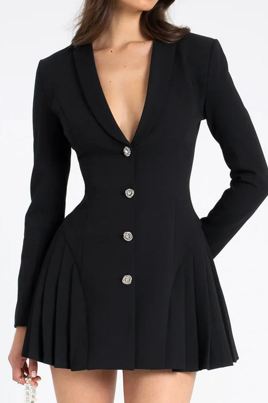 Phoebe Long Sleeve Mini Dress