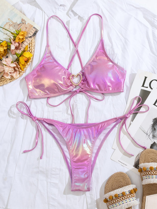 Glam Strappy Swimsuit – Wave Rider