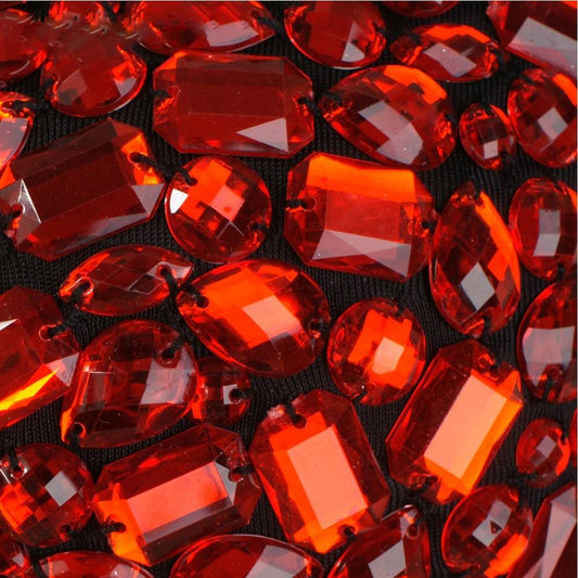 Red Is My New Color Crop Top