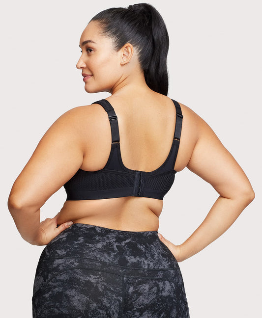 High Impact Underwire Sports Bra Black