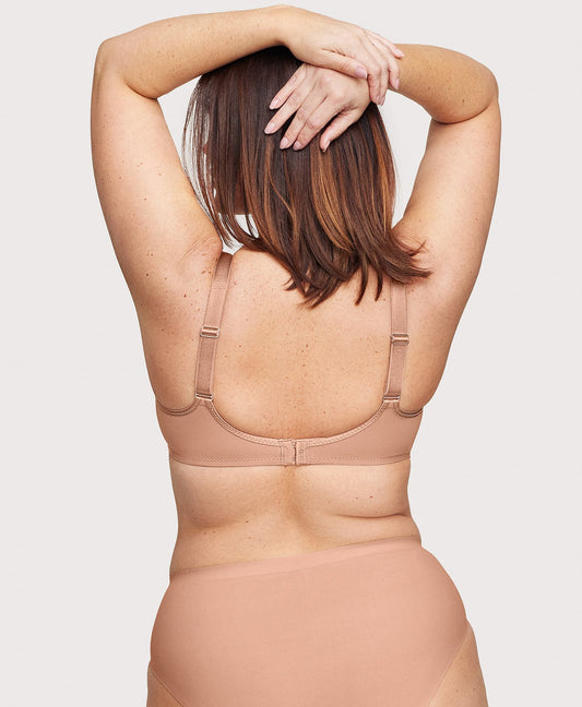 Lace Comfort WonderWire Bra Cappuccino