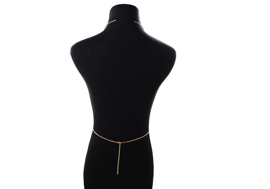 Glamorous Night Body Chain Necklace