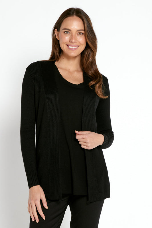 Dani Cotton Cardigan - Black