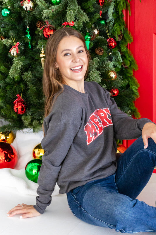 Very Merry Crew Neck Sweatshirt
