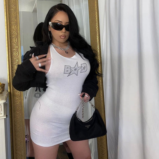 With Fire In My Hands Mini Dress