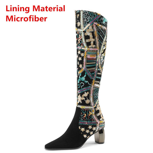 Remember Me Once Knee High Boots