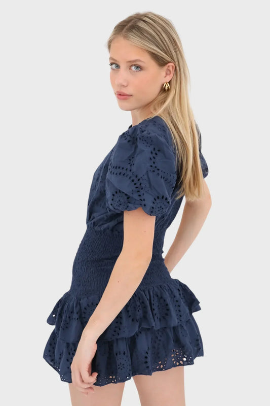 Eyelet Poppy Mini Dress