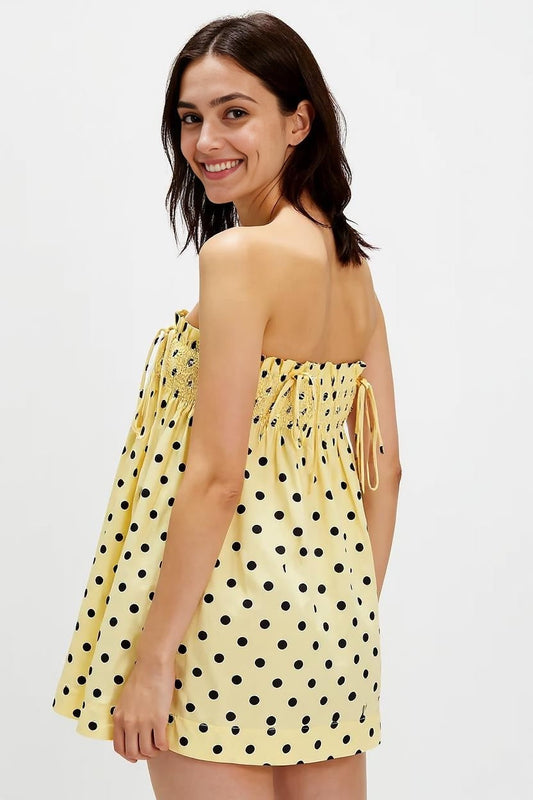 Butter Polka Dot Dress