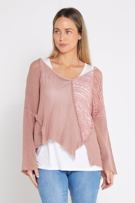 Melody Top - Rosa Blush