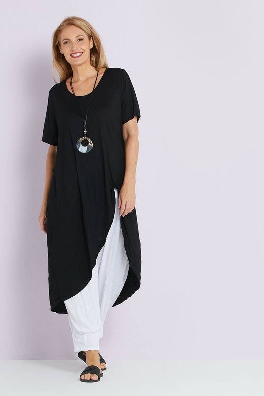 Koda Tunic Top - Black