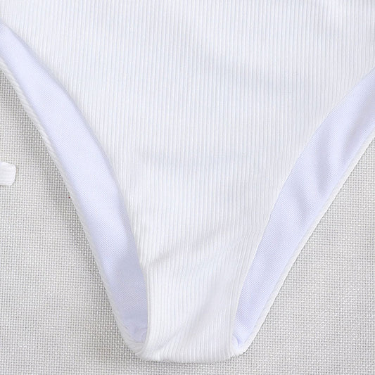 Allure Triangle Bikini – Satin Glow – Azure Tide