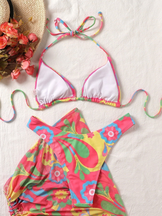 Bold Triangle Bikini – Midnight Swim