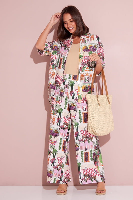 Zafira Short Sleeve Shirt - Marrakesh