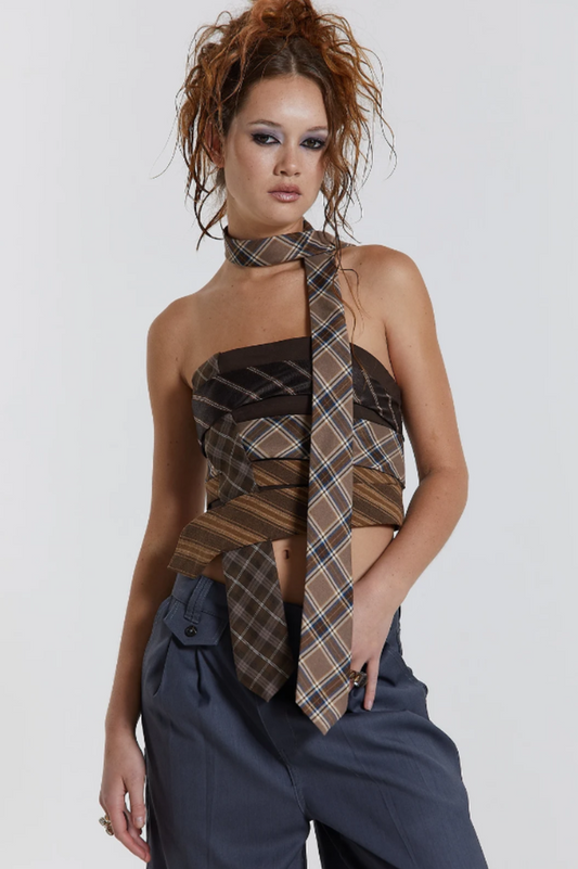 All Tied Up Wrap Around Corset