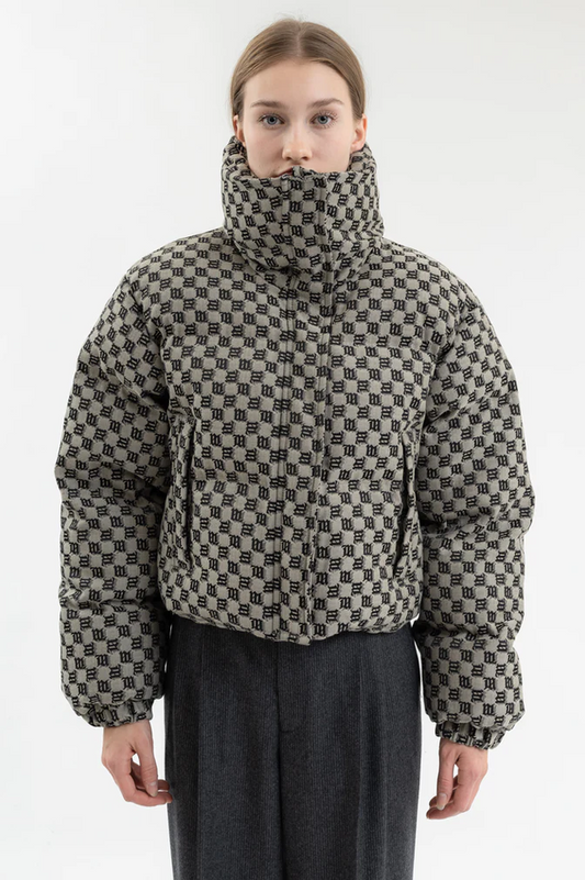 Monogram Jacquard Canvas Puffer Wmns