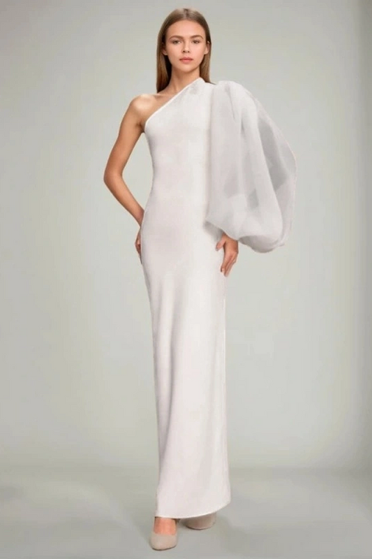 Hudson One Shoulder Gown