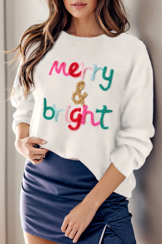 Holly Jolly Tinsel Sweater