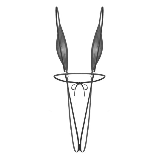 Heart Goes Numb Crotchless Lingerie