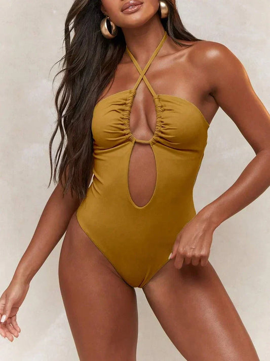 Halter Bandeau Crochet Layer