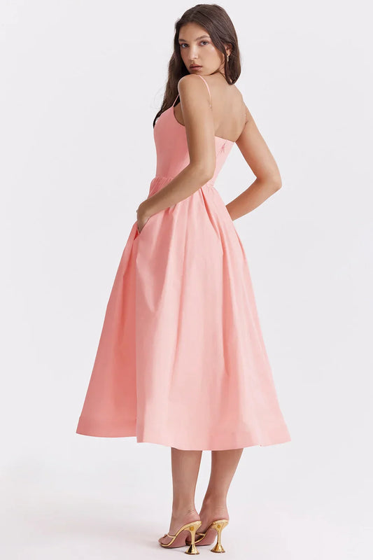 To Walk With Me Midi Dress