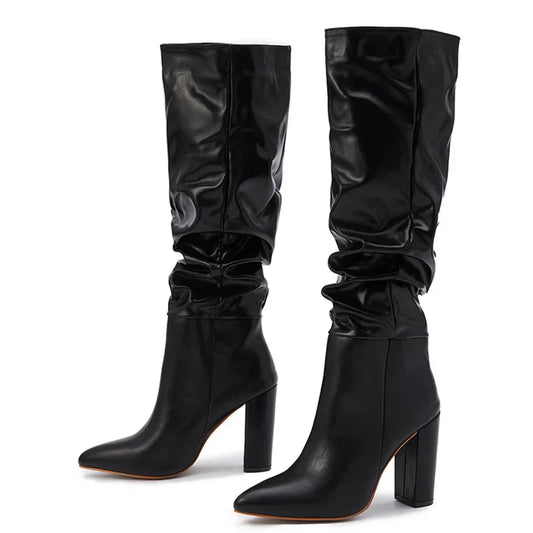 Strong As A Promise Knee High Boots