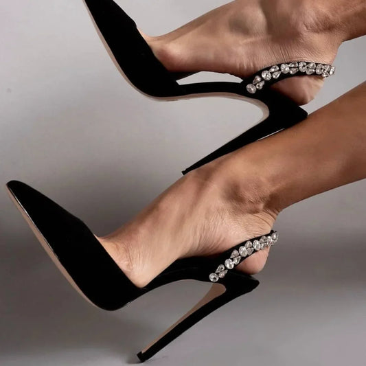 Crimson Storm Pump Shoes