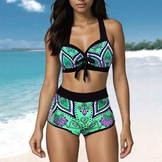 Minimalist Bikini – Floral Dream