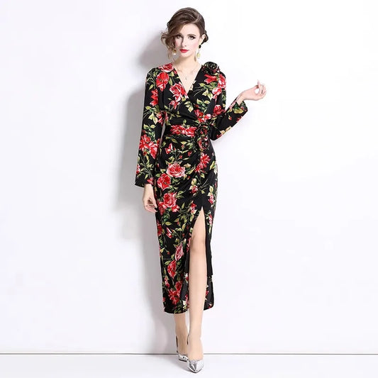 Nightingale Whisper Midi Dress