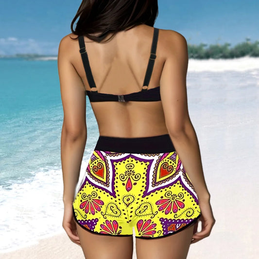 Minimalist Bikini – Floral Dream