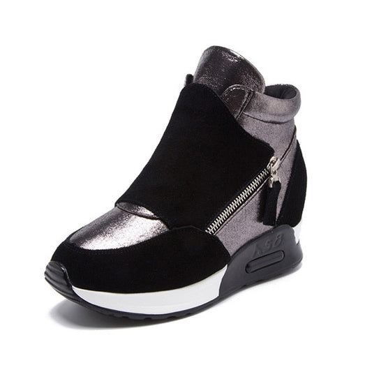 Beginning To End Wedges Sneakers