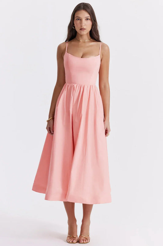 To Walk With Me Midi Dress