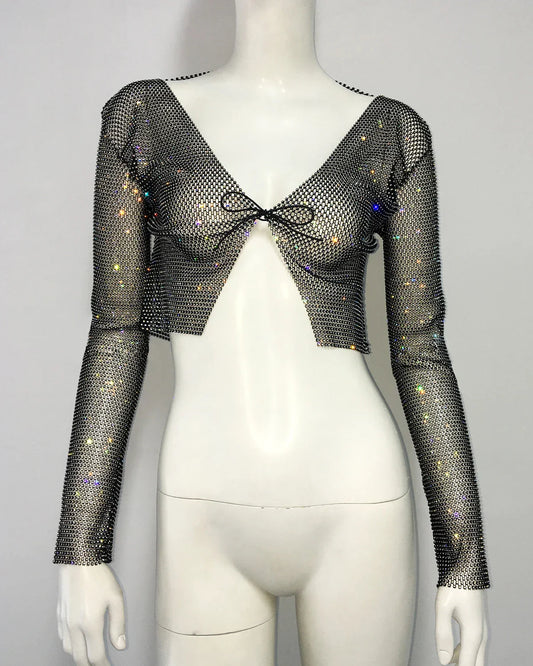 Hush Lovin' Cardigan Crop Top