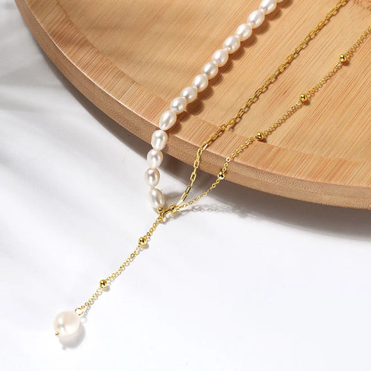 Whispered Nights Lariat Necklace
