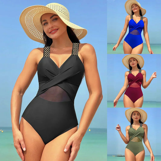 Romantic Two-Piece Set – Ocean Escape – Azure Tide