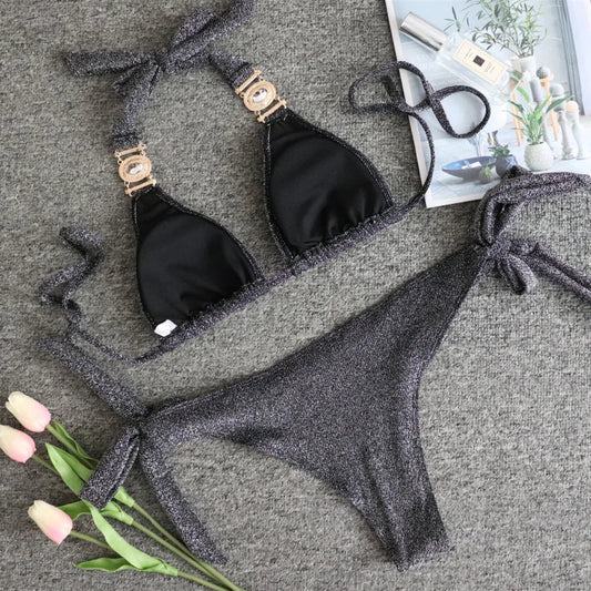 Get My Number Two-Piece Bikini