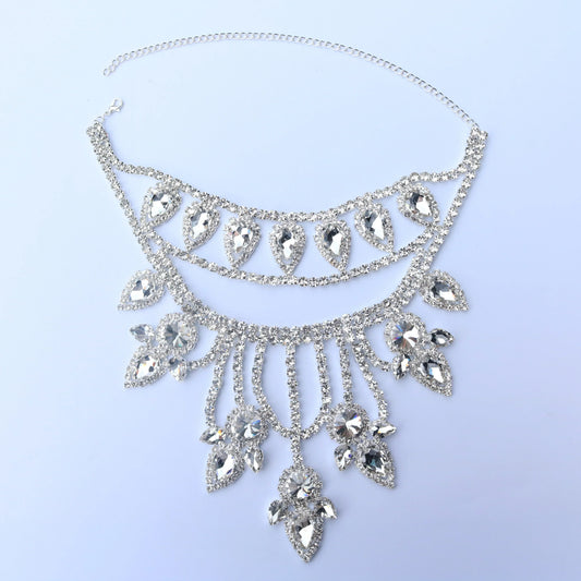 Glittering Heartstrings Necklace