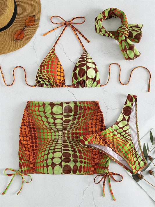 Dot Print Crochet Layer