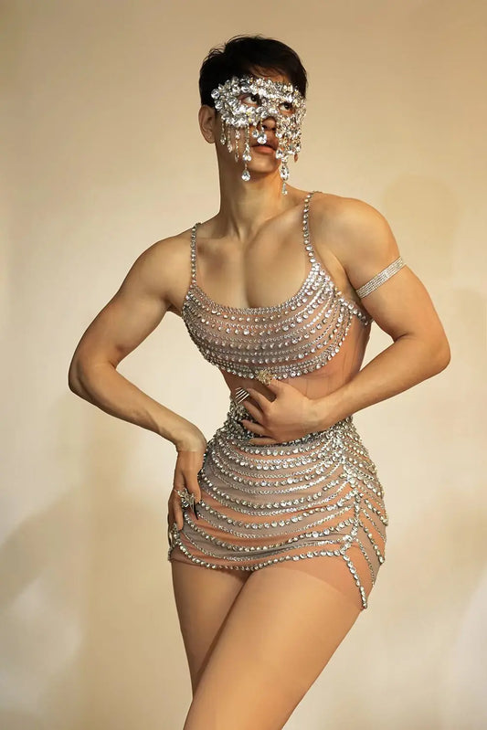 Staying The Night Mini Dress