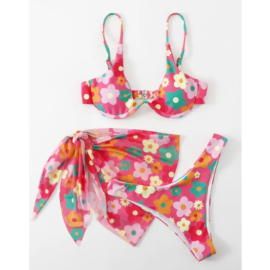 Boho Triangle Bikini – Midnight Swim – Sunset Muse