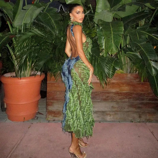 I Told Secrets Midi Dress