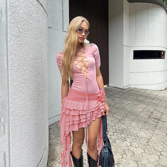 Dancing On Air Mini Dress