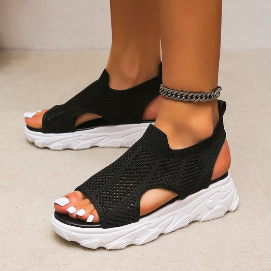 Cross Another Line Sandals