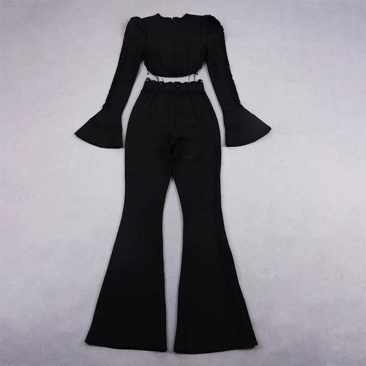 Wishing I was There Pants Set